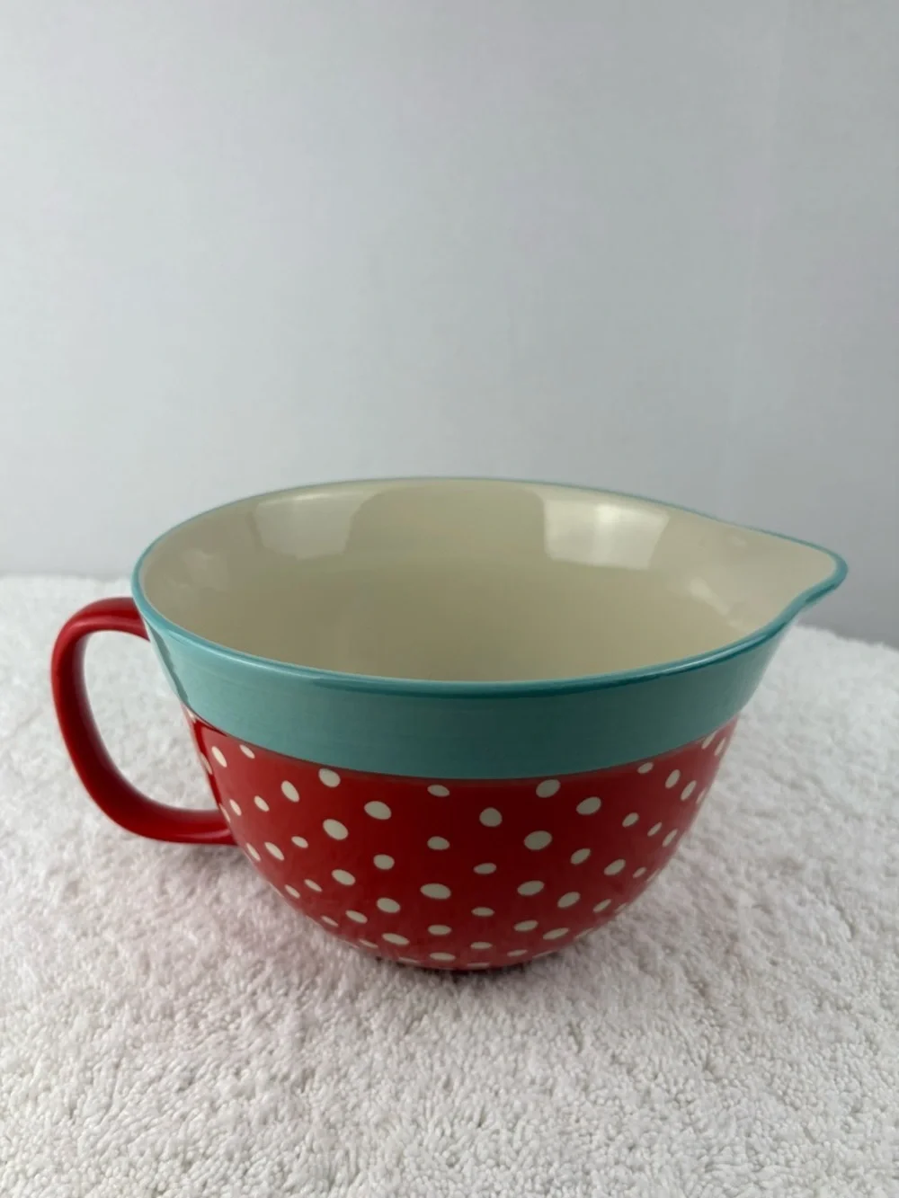 NWT The Pioneer Woman Flea Market 2.83-Quart Batter Bowl-Very Heavy